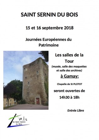 Affiche Journées Européennes du Patrimoine 2018