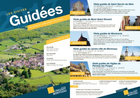 Flyer visites guidées 2017