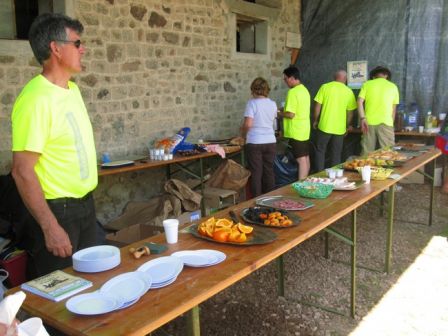 Ravitaillement à la Crôte