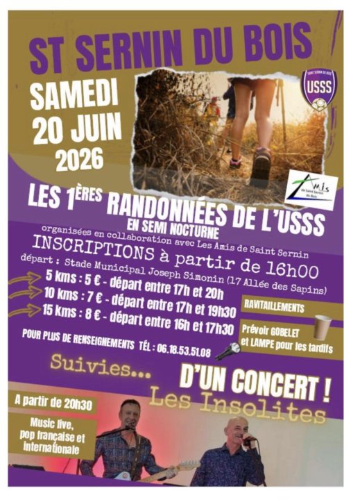 1ères randos USSS le 20 juin 2026
